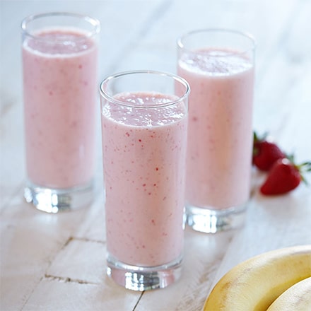 Strawberry  Banana Smoothie Dannon Yogurt Recipe