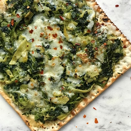 Cheesy Spinach-Artichoke Dip Matzah Dannon Yogurt Recipe