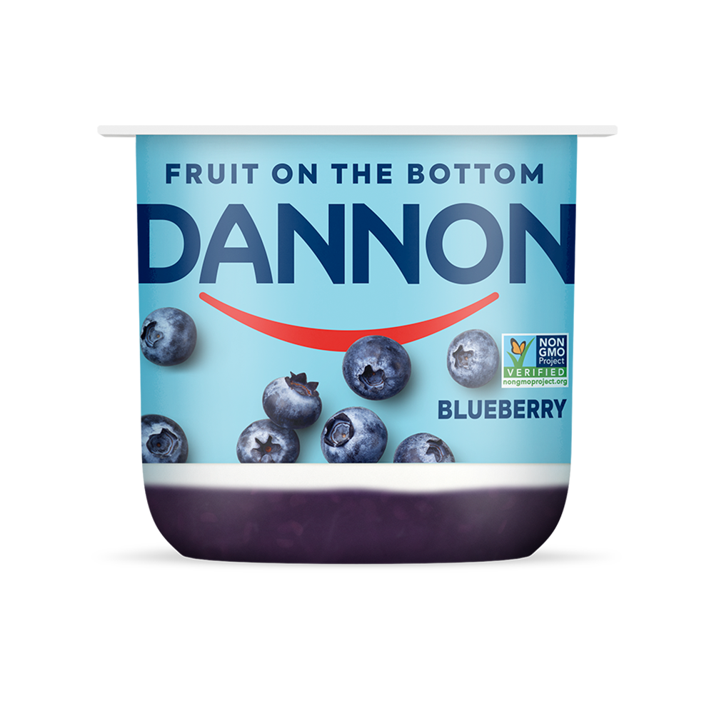 Dannon Blueberry Fruit on the Bottom Yogurt