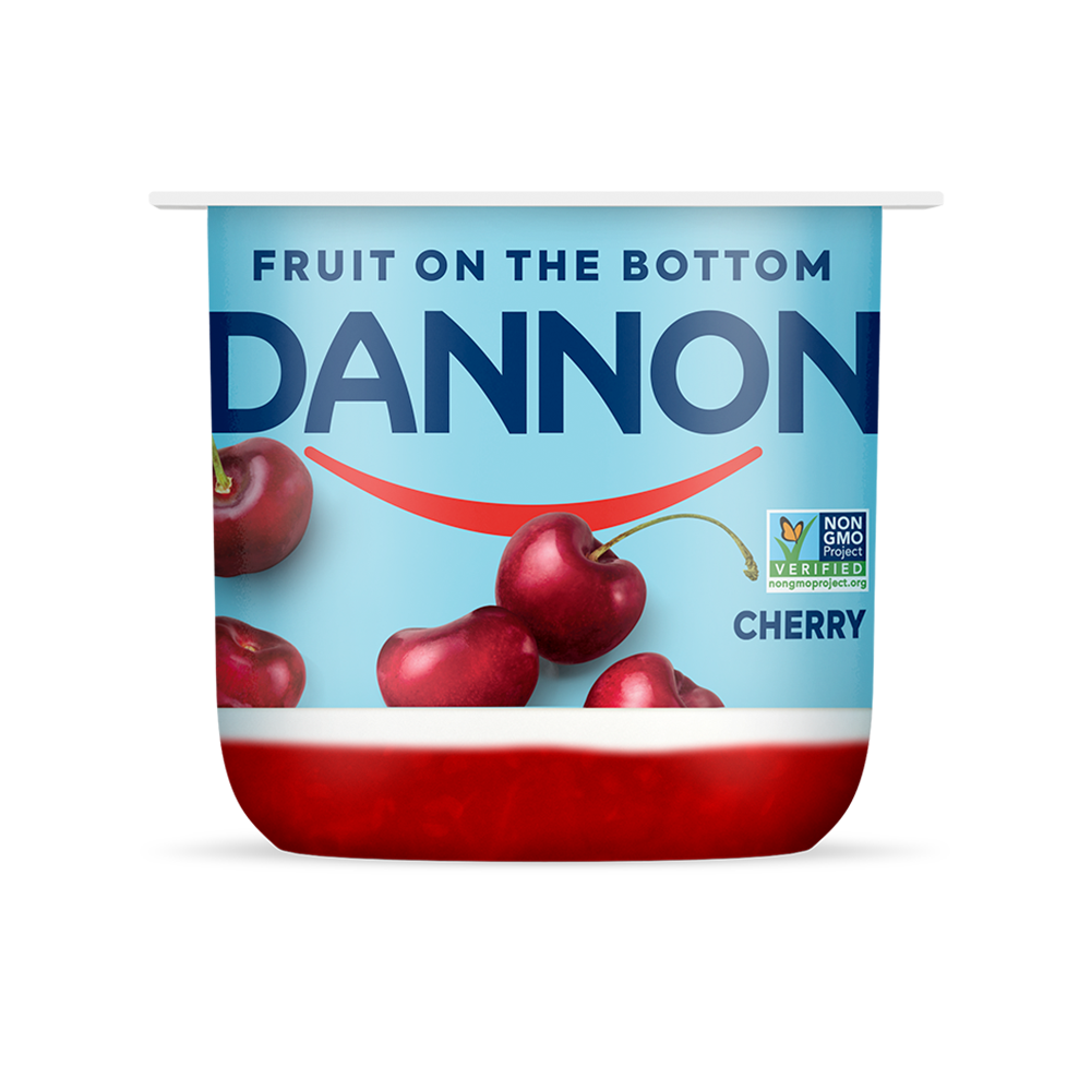 Dannon Cherry Fruit on the Bottom Yogurt