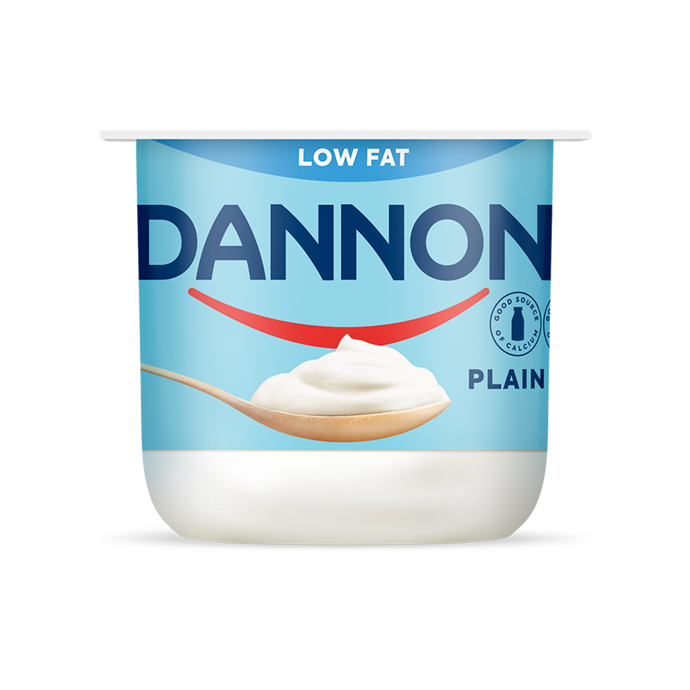 Dannon Plain Low Fat Yogurt 5.3oz