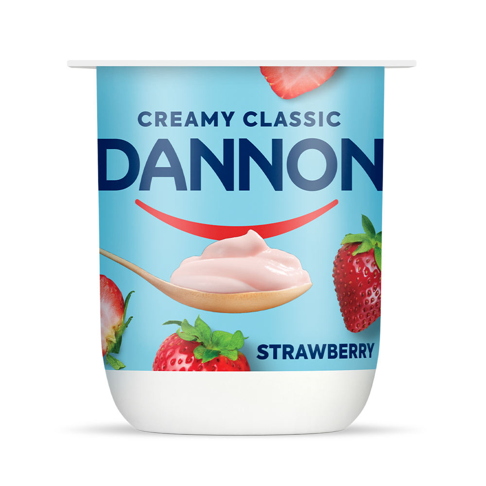 Dannon Strawberry Creamy Classic Yogurt