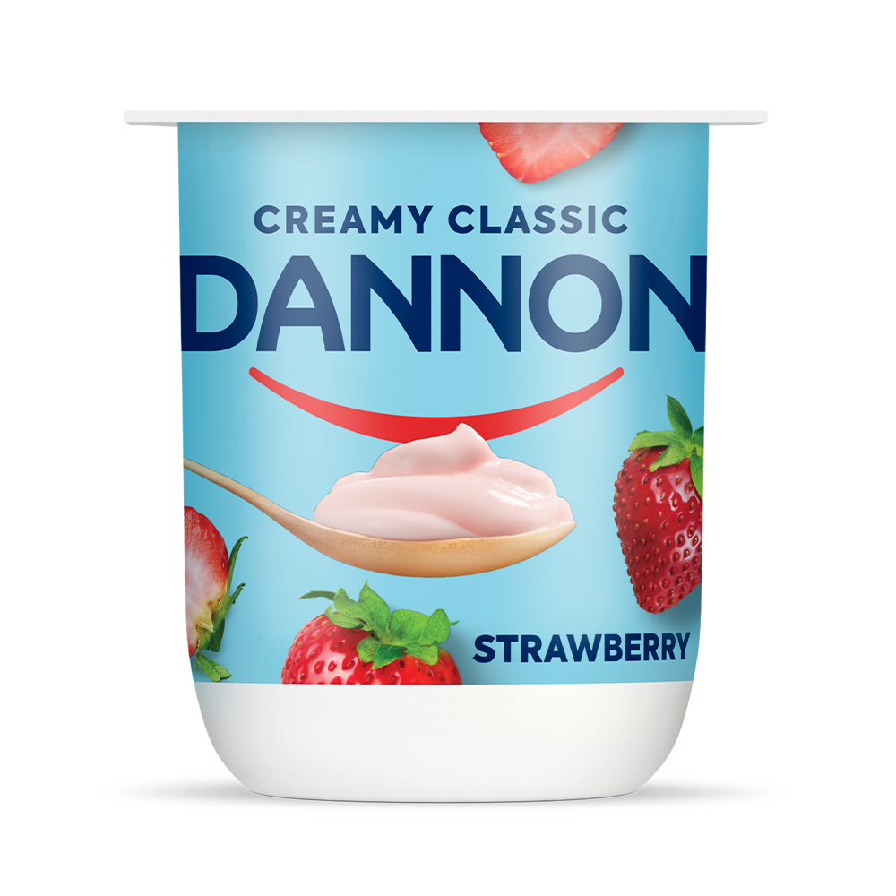 Strawberry Creamy Classic Classic Yogurt Dannon Yogurt