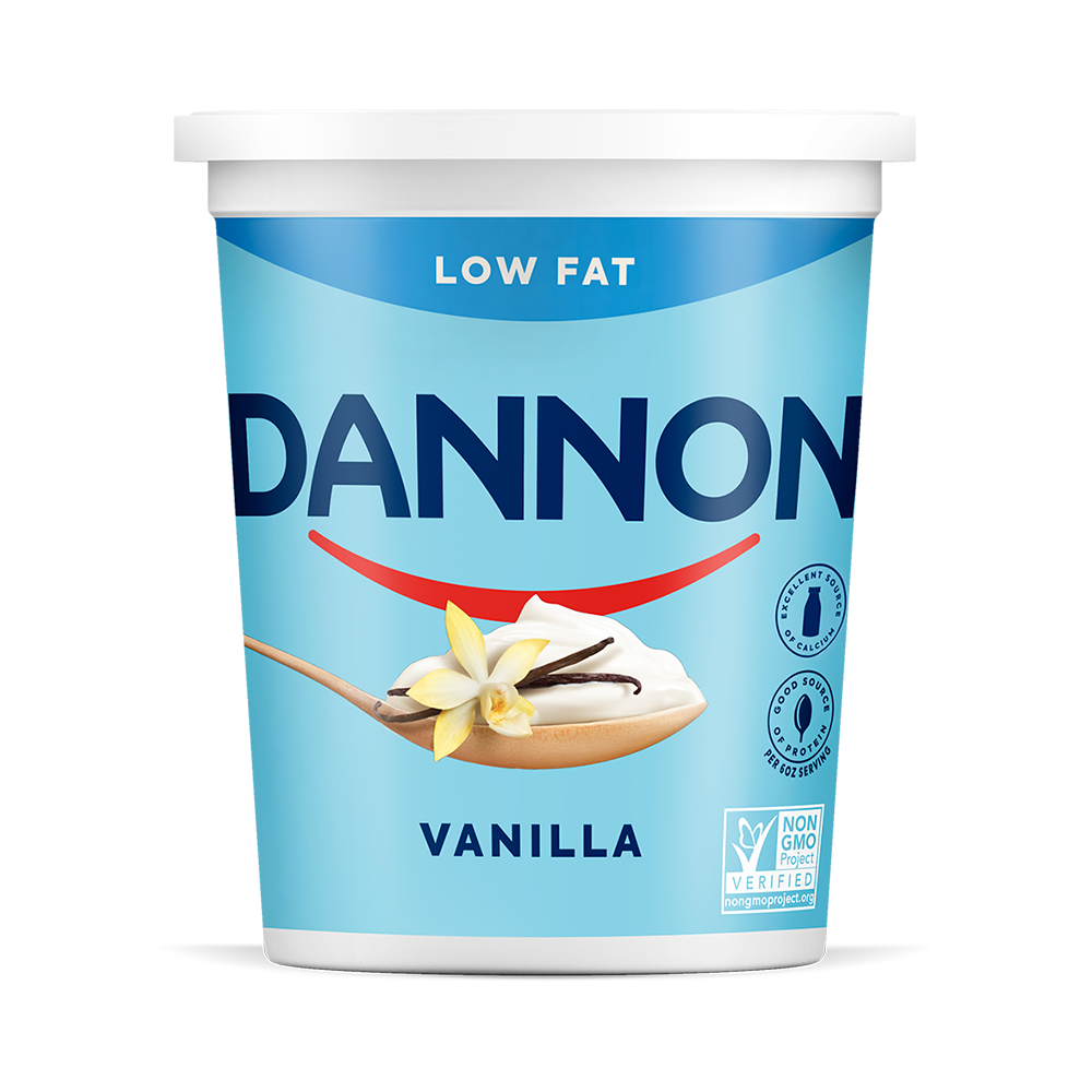 Dannon Vanilla Low Fat Yogurt 32oz