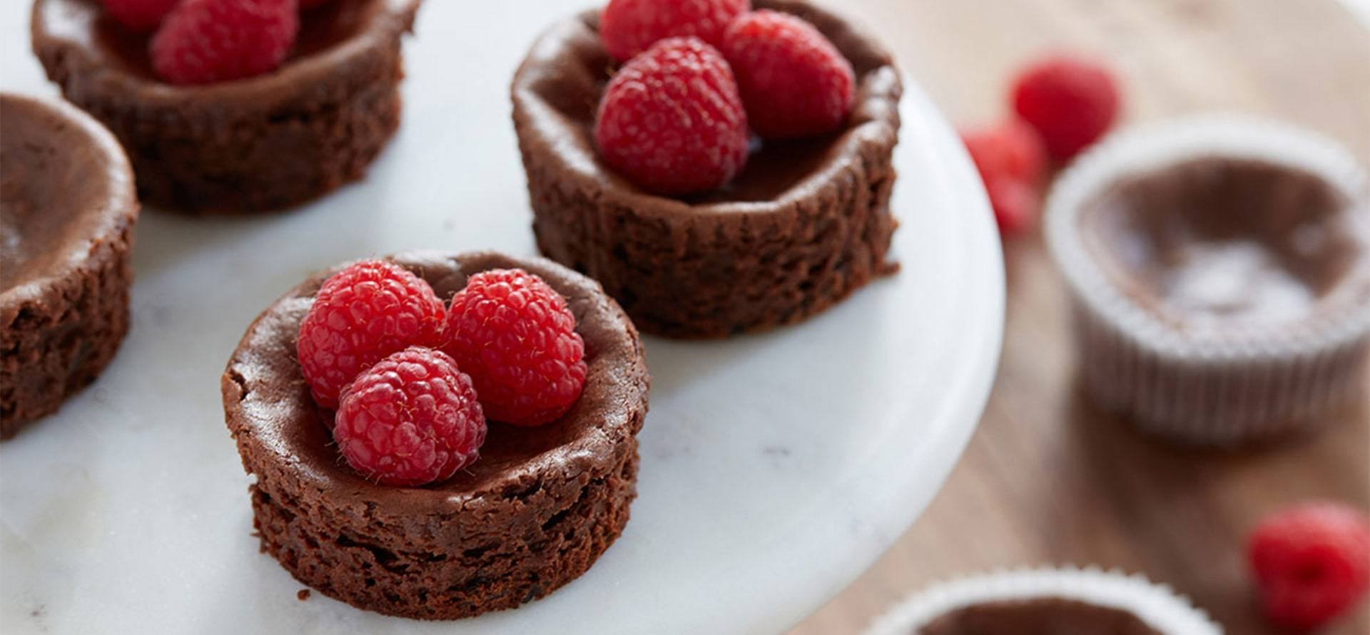 Mini Chocolate Cheesecakes Yogurt Recipe Dannon Yogurt