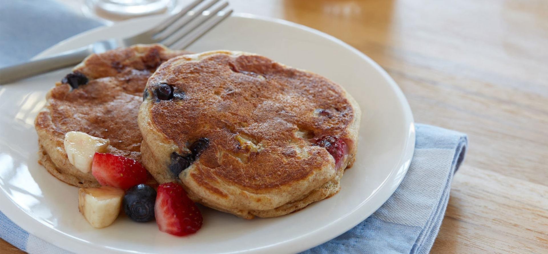 Morning Pancakes Yogurt Recipe | Dannon Yogurt