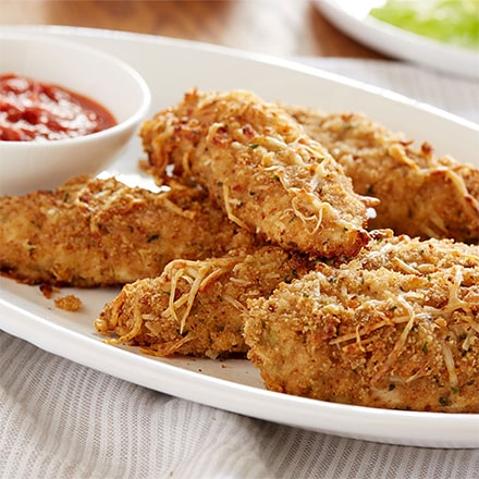 Parmesan Baked Chicken Tenders Dannon Yogurt Recipe