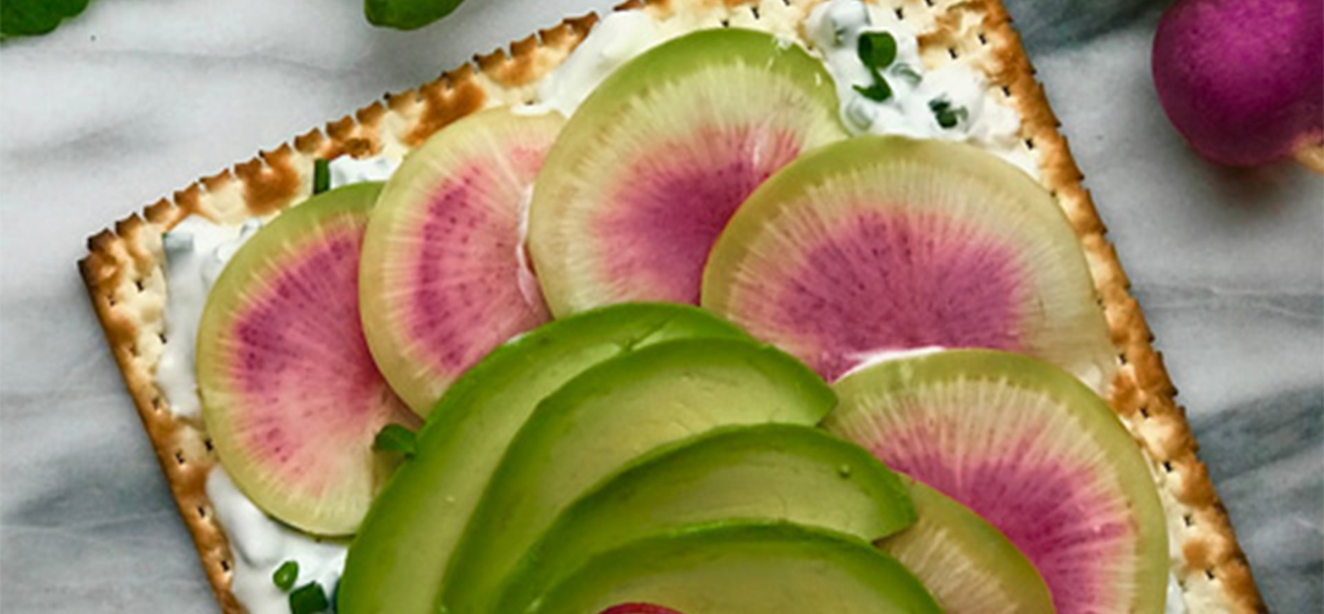 Springtime Avocado Matzah Dannon Yogurt Recipe