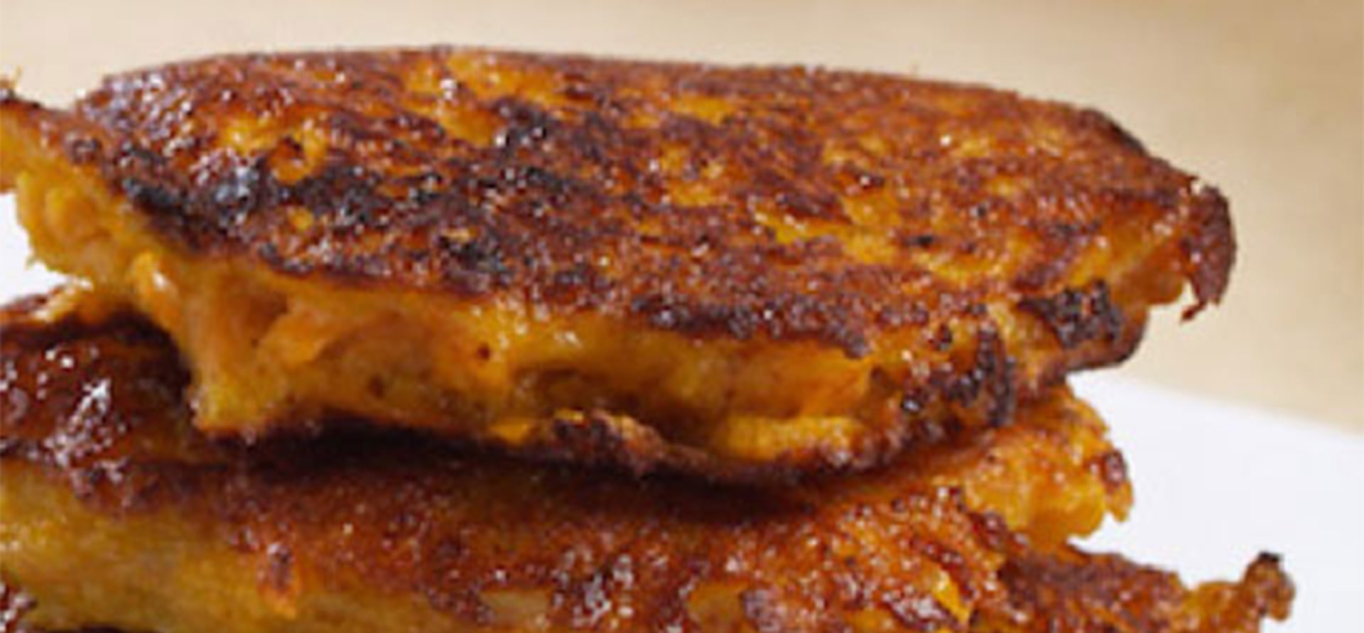 Sweet Potato Pancakes Yogurt Recipe | Dannon Yogurt