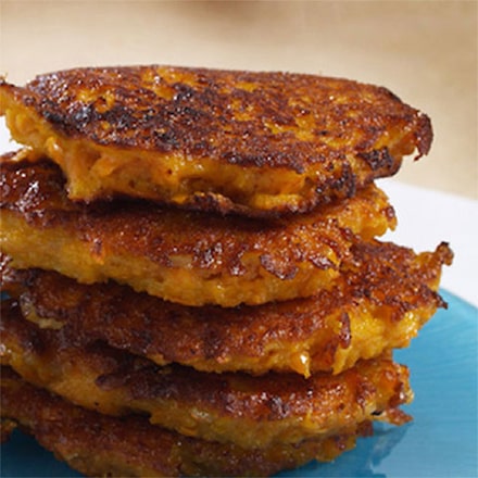 Sweet Potato Pancakes Dannon Yogurt Recipe